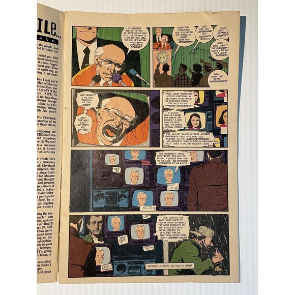 The Shadow Seven Deadly Finns Pt.1, 2, & 5 No.8, 9, & 12 (1988) DC Comics - Picture 3 of 13